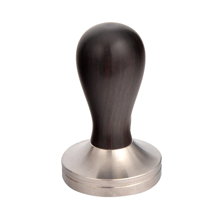 

Factory manufacturers wholesale reusable coffee grinder tamper  espresso coffee tamper with wood