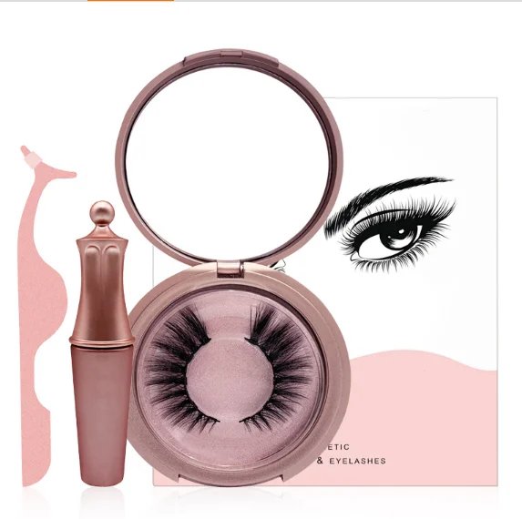 

Long Lasting Waterproof private label false 3d magnetic eyeliner for magnetic lashes- No glue for applying false lashes