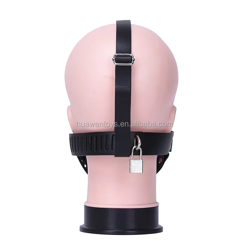 Wholesale Hottest Real Leather Open Mouth Gags For Expand Mouth Buy