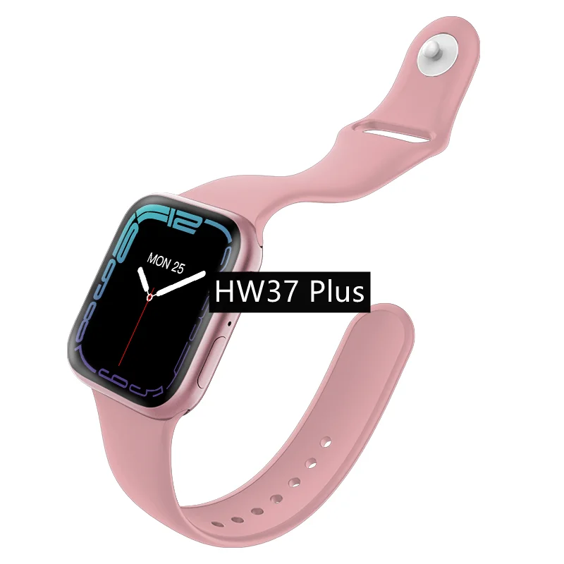 

2022 smartwatch ip68 waterproof menstrual cycle latest series 7 watch smartwatch blood pressure NFC bracelet hw37 plus