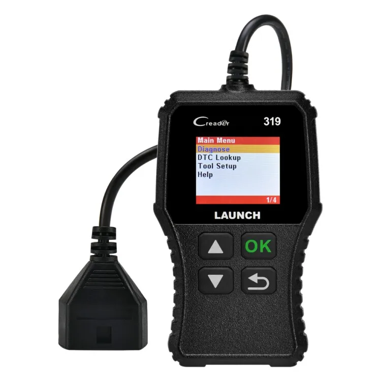 

Auto Code Reader Launch X431 CR319 OBD2 Diagnostic Tool, Black