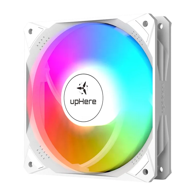 

upHere 5V 3PIN ARGB Computer Case Fan Addressable Aura Sync PWM 4PIN RGB Fan For PC