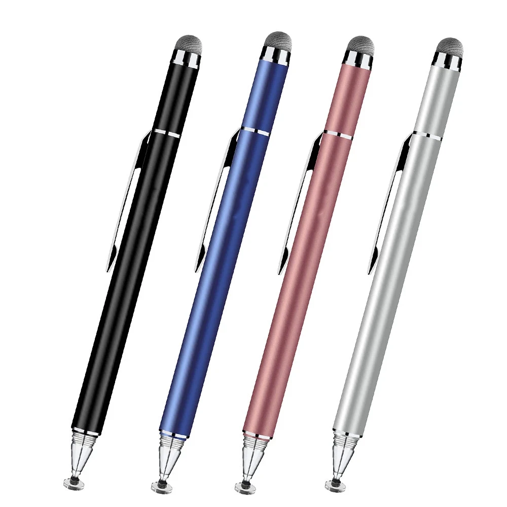 

Stylus Touch Pen with Microfiber and Capacitive Transparent Precise Disc Pen for iPad, iPhone Samsung Galaxy Note11 Pro Max 12 M