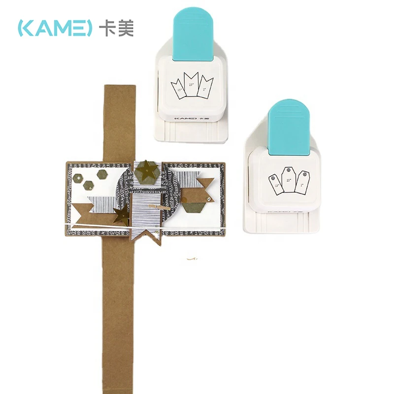 

Hot Selling 3 In 1 Tag Punch Craft With Non-slip Mat For Handmade Project