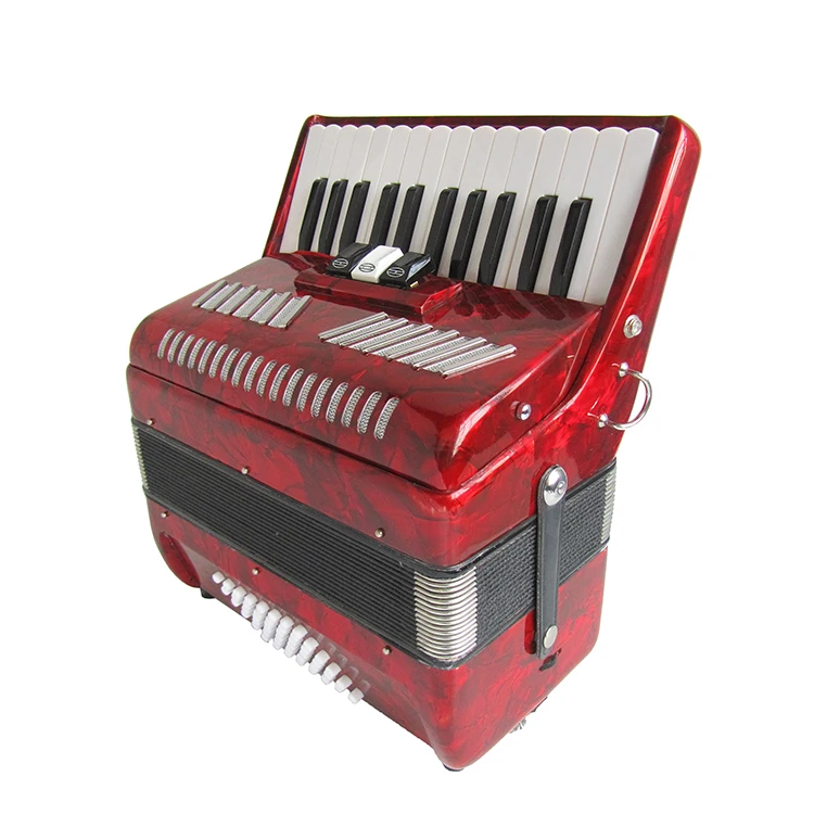 

accordion 48 bass 26key accordion red accordion