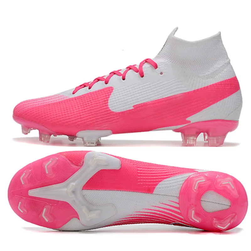 

Functional most popular man wholesale branded flying fabric soccer shoes