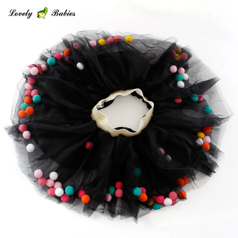 

2019 kids wear fashion girls kids baby black tutu dresses, Available customized