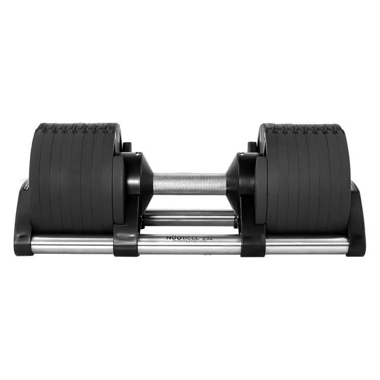 

Hot Sale Factory Direct Gym Set Dumbbell Equipment Iron 52.5lb 24kg Adjustable Dumbbells, Red