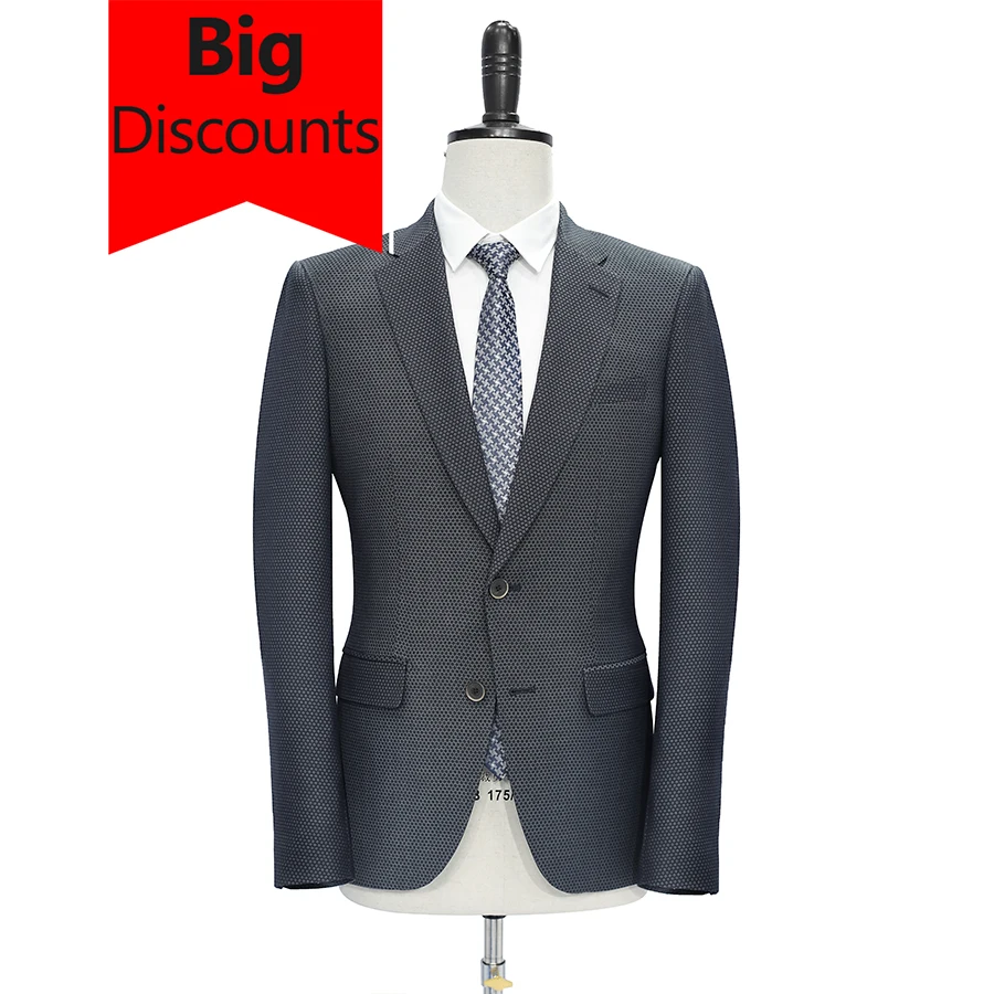 

New Arrival Mens Suits Italian Plus Size Coats Jackets Men Slim Fit Suits Single Breasted Party Office Wedding Blazers For Man