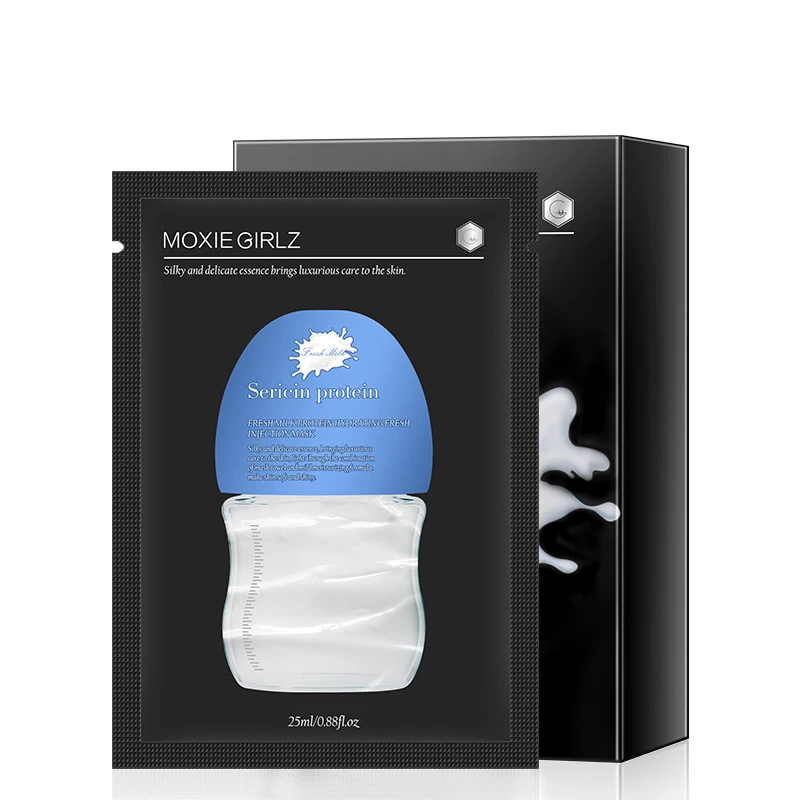 

10pcs milk protein moisturizing face care moisturizing brightening skin care beauty face mask