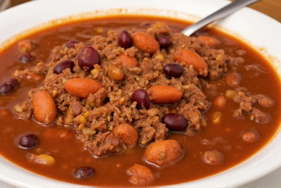 Classic Chili Recipe with Ground Beef and Beans