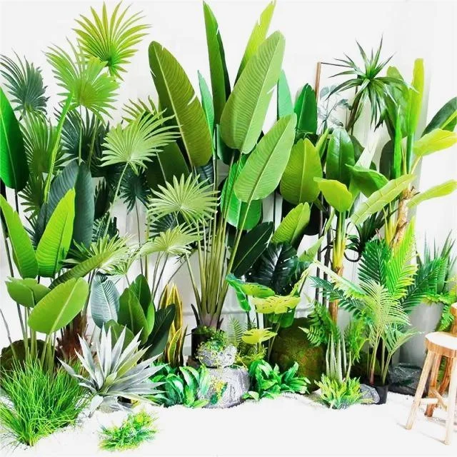 Lifelike Luxury Artificial Tree Artificial Bonsai Artificial Plant for Indoor and Outdoor Restaurants Howels Fall Office Hallway