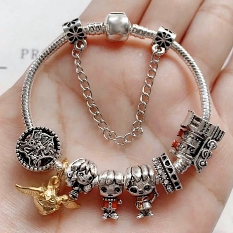 

2021 Sailing Jewelry DIY Adjustable Charm for Harry Potter Charm Bracelet Harry Potter Beaded Bracelet