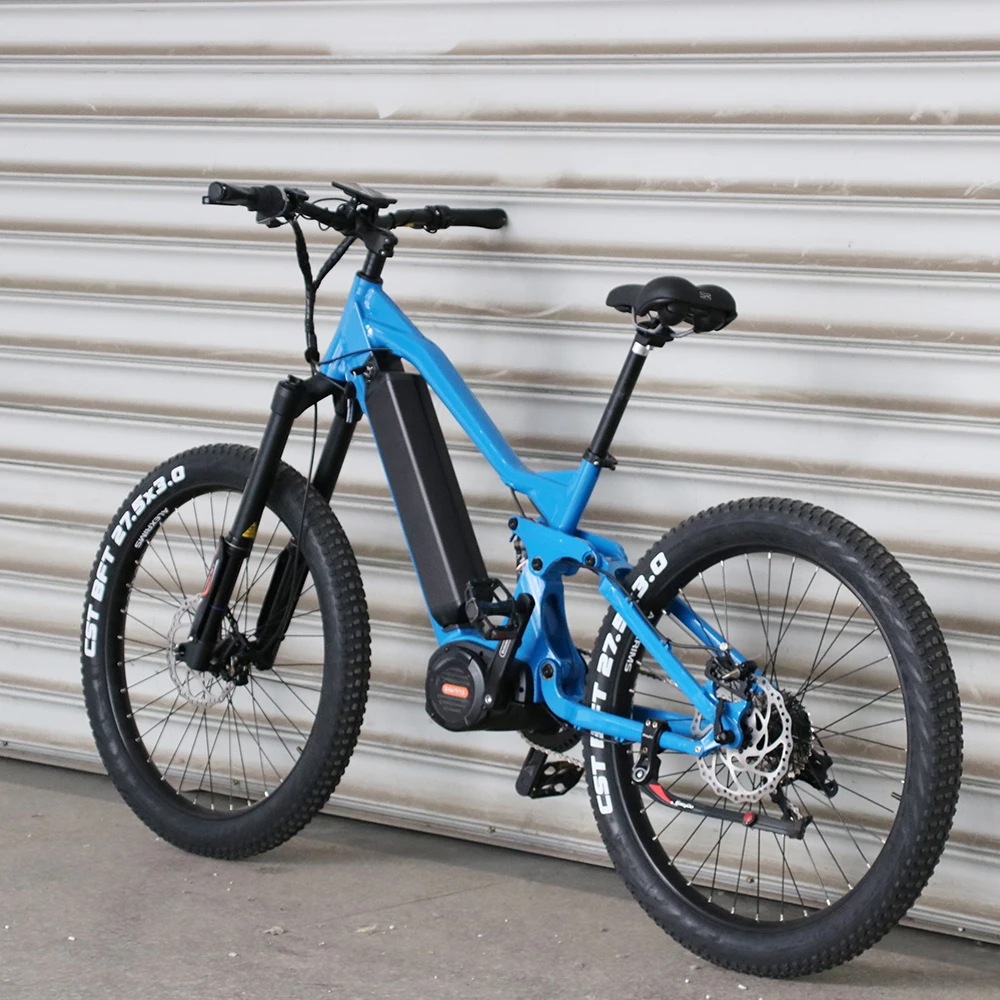 

Bafang Mid Drive G510 1000W electric mountain bike carbon fiber mountain ebike Enduro ebike