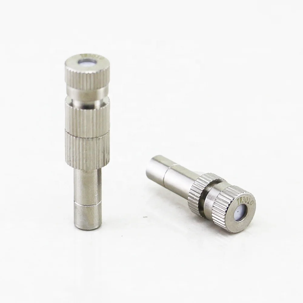 

T-1908 T-1909 0.2-0.8mm Quick Connect Low Pressure Garden Sprinklers Water Mist Sprayer Nozzle for Irrigation and Cooling System