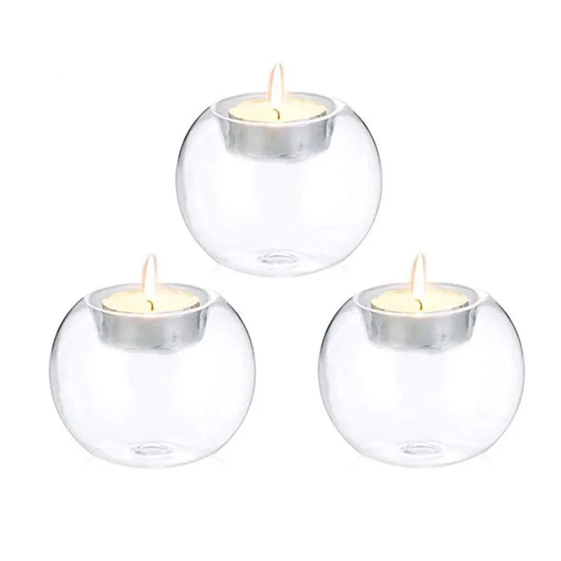 Hand Blown Home Decoration Wedding Decoration Pyrex Round Globe