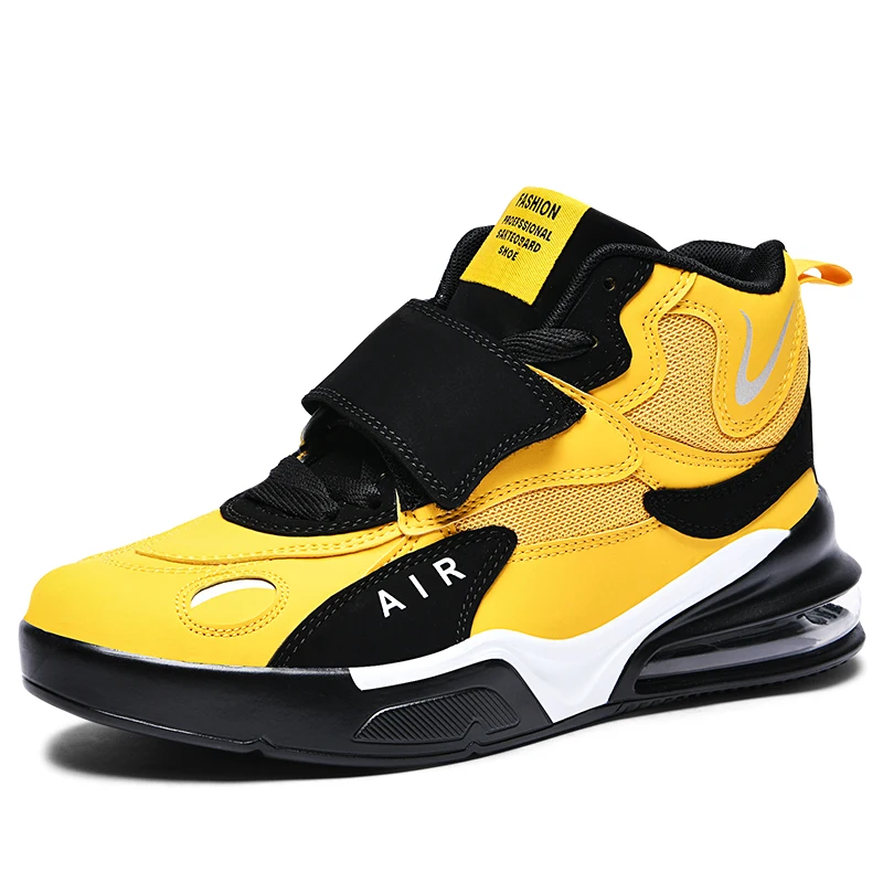 

2021 unisex basketball shoes man high top sport air cushion athletic man shoes woman comfortable breathable sneaker