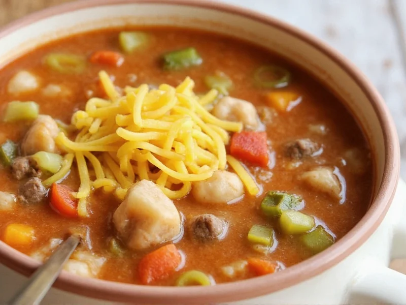 Perfect Crock Pot Cheeseburger Soup Recipe