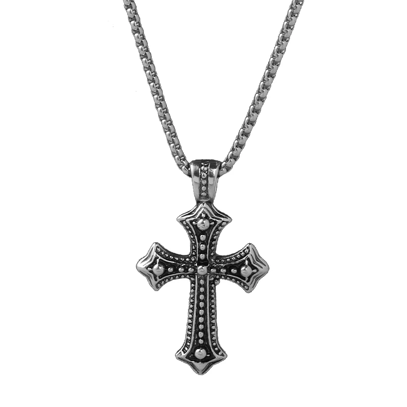 

Fashion Jewelry 2021 Wholesale Gothic Trend Men's Necklace Pendant Jewelry