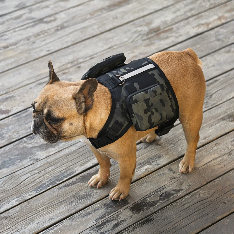 

Adjustable dog saddle bag pet bag waterproof dog backpack