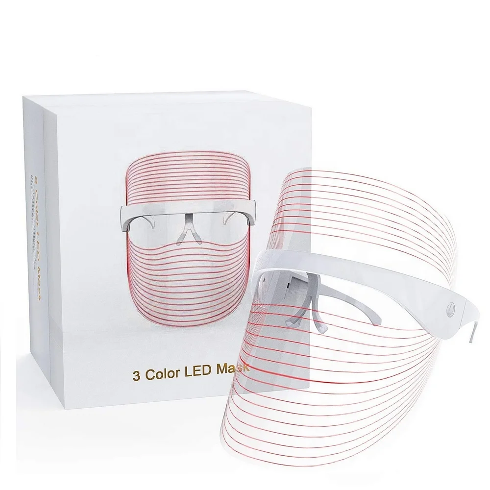 

Hot Selling Home Use Skin Care Product 3 Colors Phototherapy LED Light Therapy Beauty Face Mask