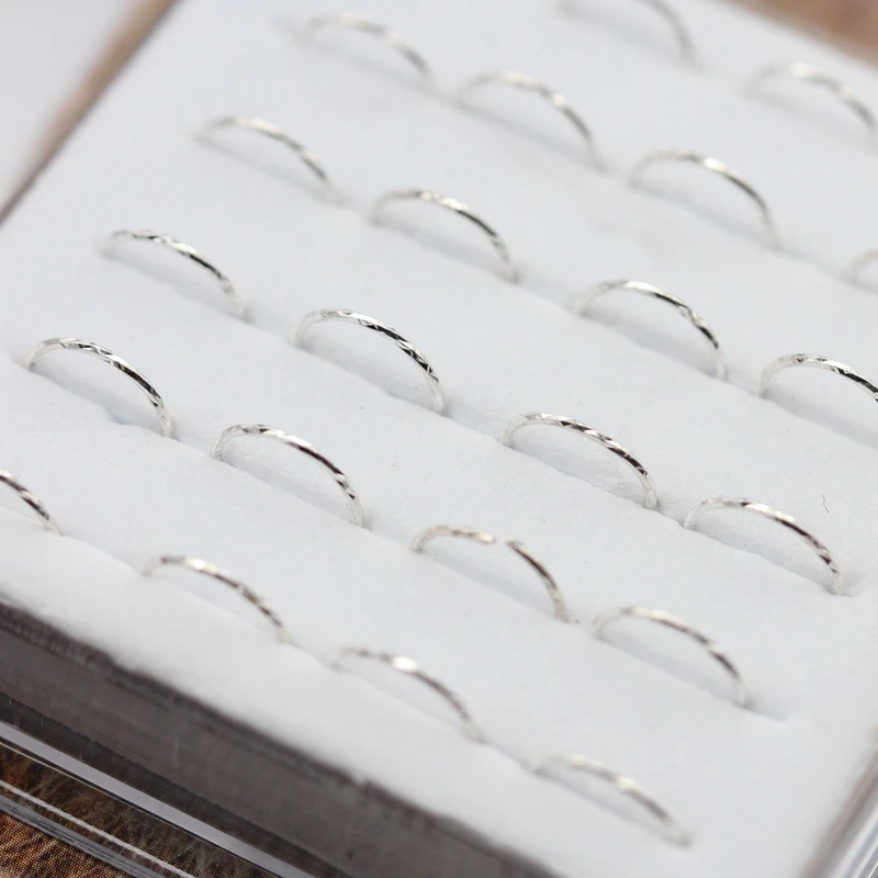 

Hot sale fashion accessories S925 septum nose piercing rings nose hoop ring nose ring vendors