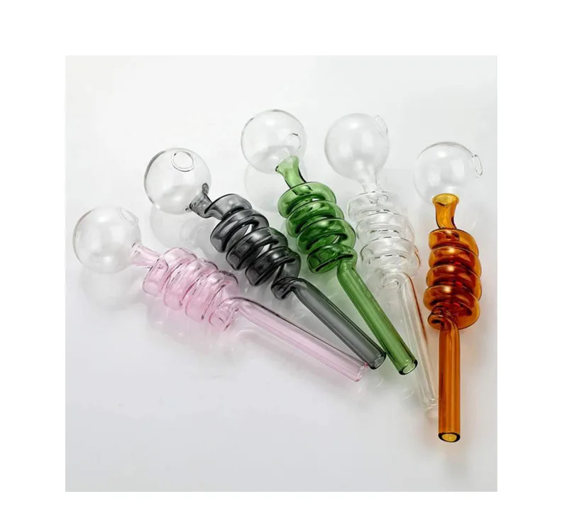 

1 one hitter spiral glass straw manufacturers wholesale glass pipe dugout bat, Picture