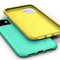 

Biodegradable Compostable China phone covers i phone7 mobile phone shell for iphone cases 11 pro max