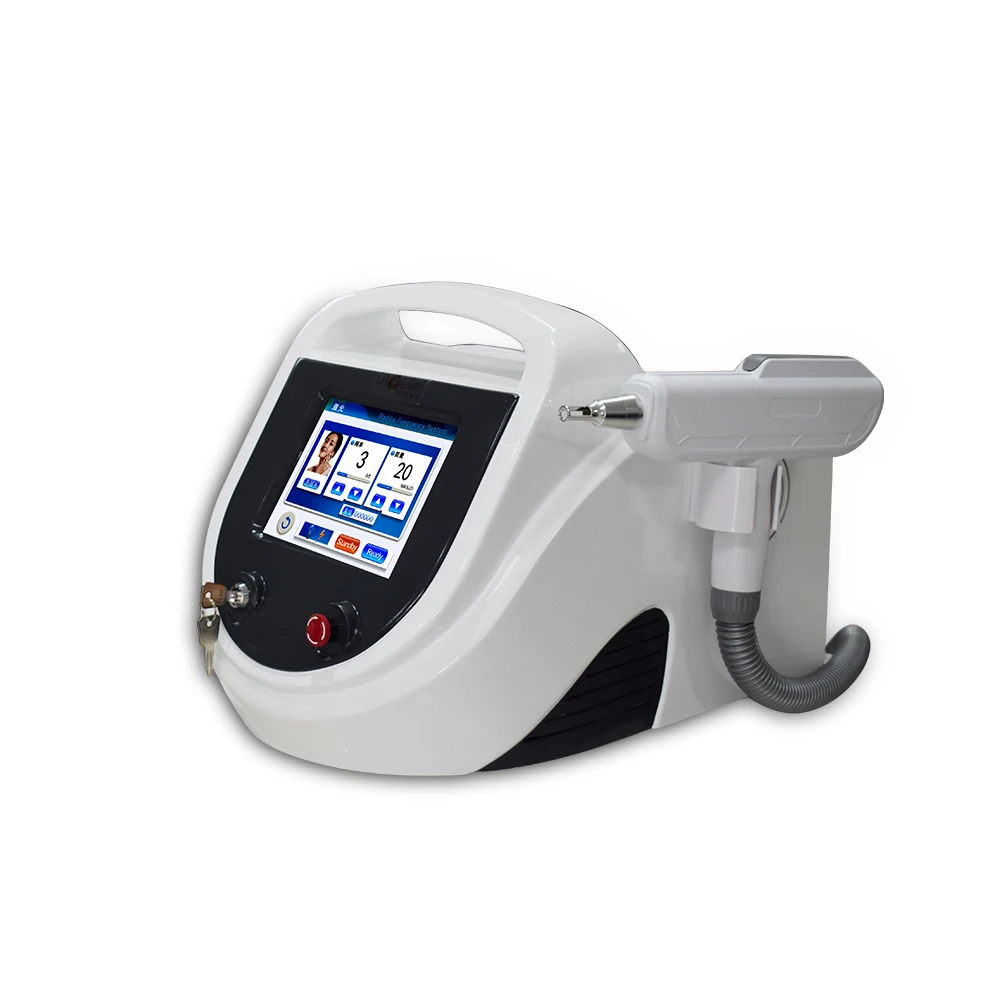 

Powerful portable q switch ndyag laser birthmark and tattoo removal with carbon peeling