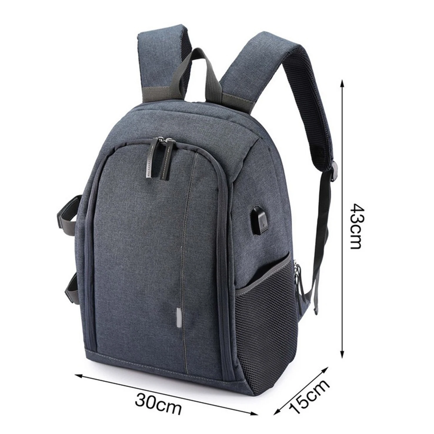 

2020 Large Capacity Front Open Travel Backpack Nylon Camera Backpack Easy Use For Outdoor, Customized color