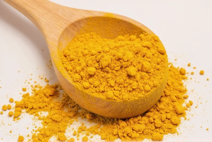 Turmeric powder containers in various grocery stores