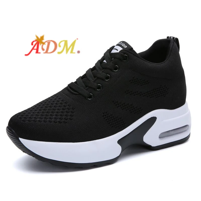 

ADM Sneakers Breathable Suede Leather Women'S Shoes With Increased Air Cushion Casual Shoes Outdoor Ladies Sneakers, 3 colors