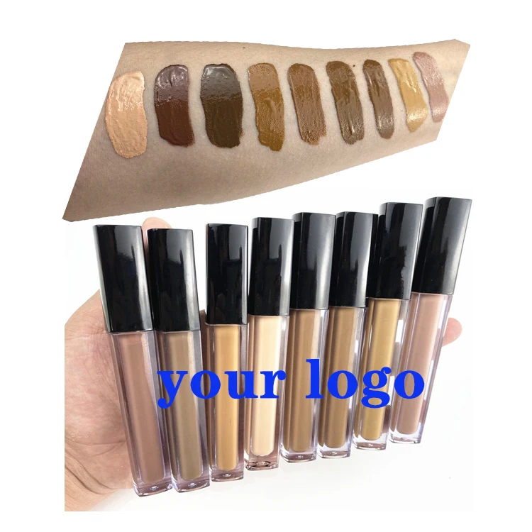

9 colors vegan private label concealer liquid concealer, Multi-colored