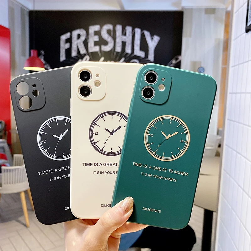 

Time Clock For iPhone 11 Case Cover For iPhone 11 Case For iPhone Case, Multi
