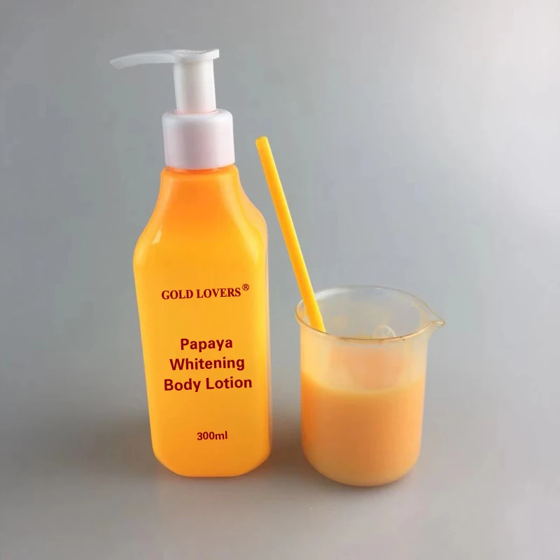 

Factory professional Private label Papaya whitening body lotion