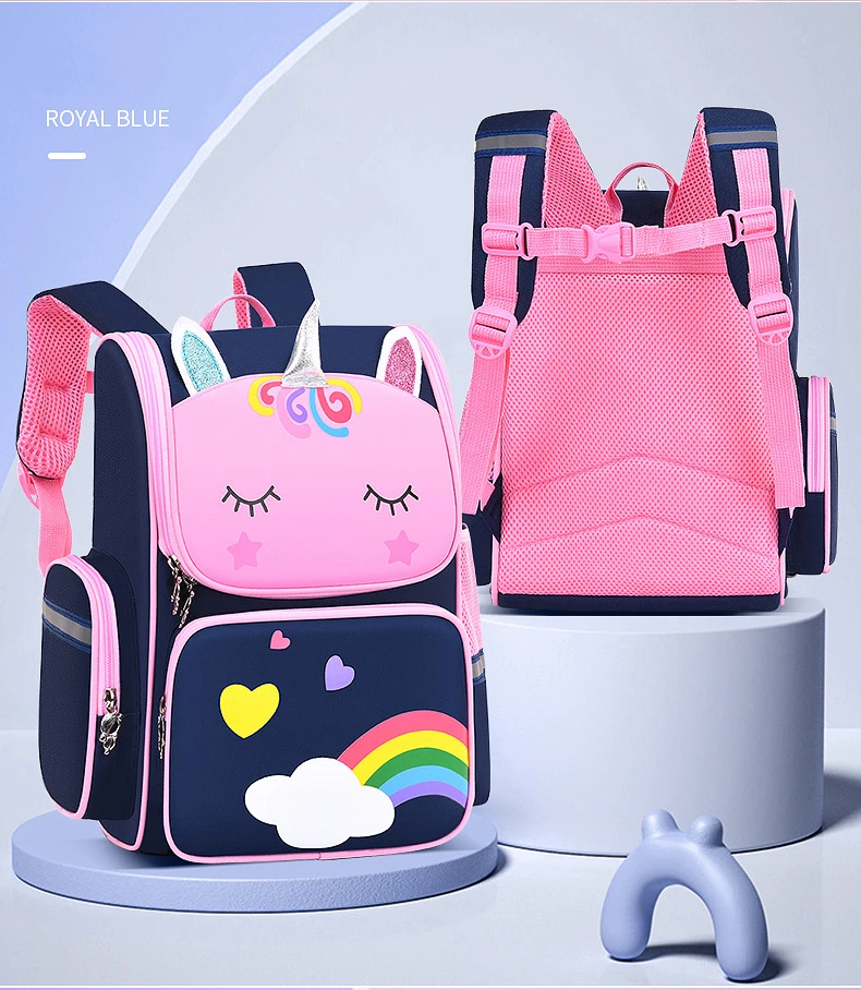 

wholesale fashion cute backpack Unicorn children's school bags Children backpack convenient travel tutorial bag for grils 2021, Customized color