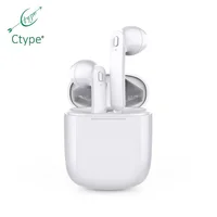 

Ctype Hot Sale Smalle and Lighter Bluetooth V5.0 TWS T12 Earphone Wireless Earbuds for Sports