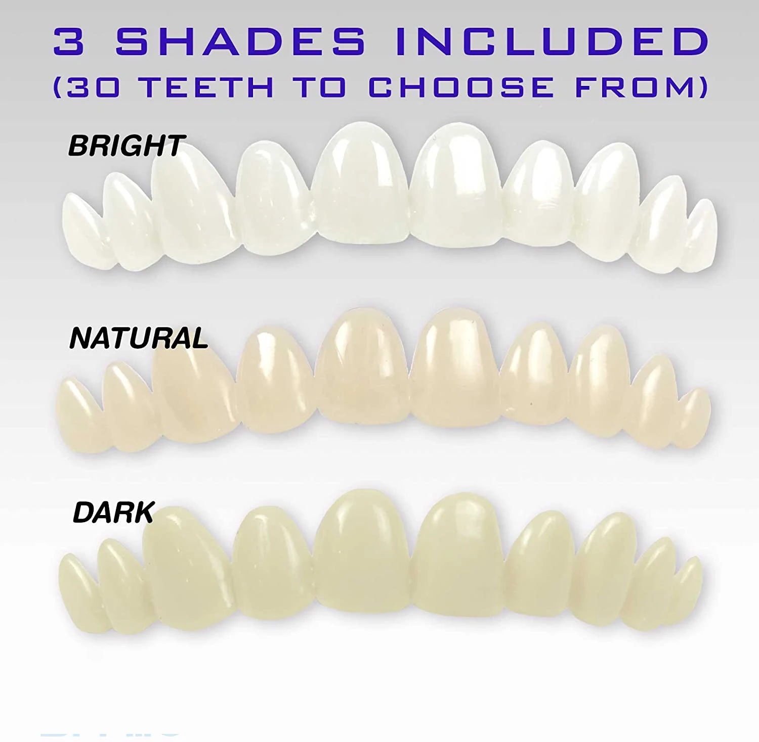 Temporary Cosmetic Teeth Comfort Fit Denture Teeth Complete Your Smile