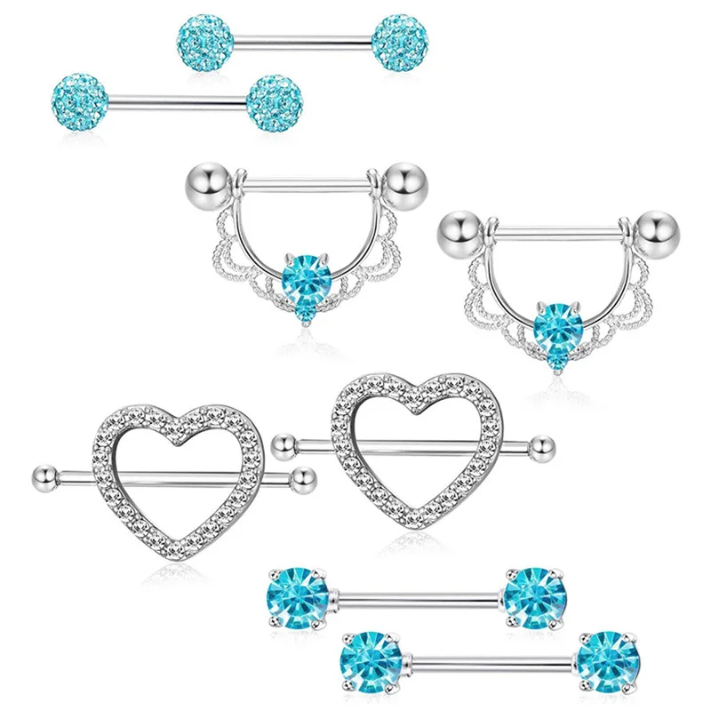 

BOOM Nipple Rings Jewelry Piercing Jewelry Set