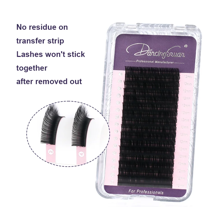 

Silk Soft Natural Mink Volume Matte Private Label Russian Eyelash Extension