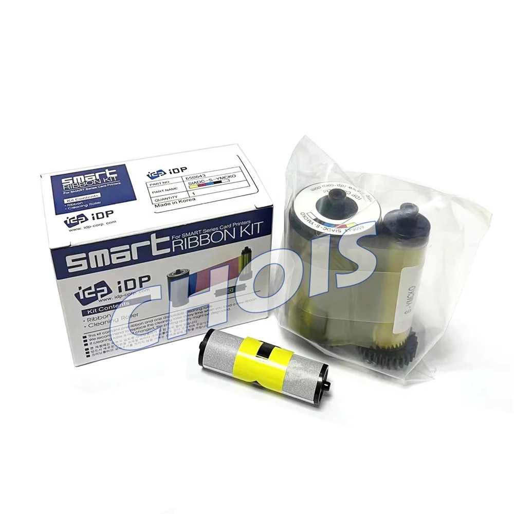 Korea Smart Ribbon (YMCKO) 650643  Smart IDP Card Printer Ribbon