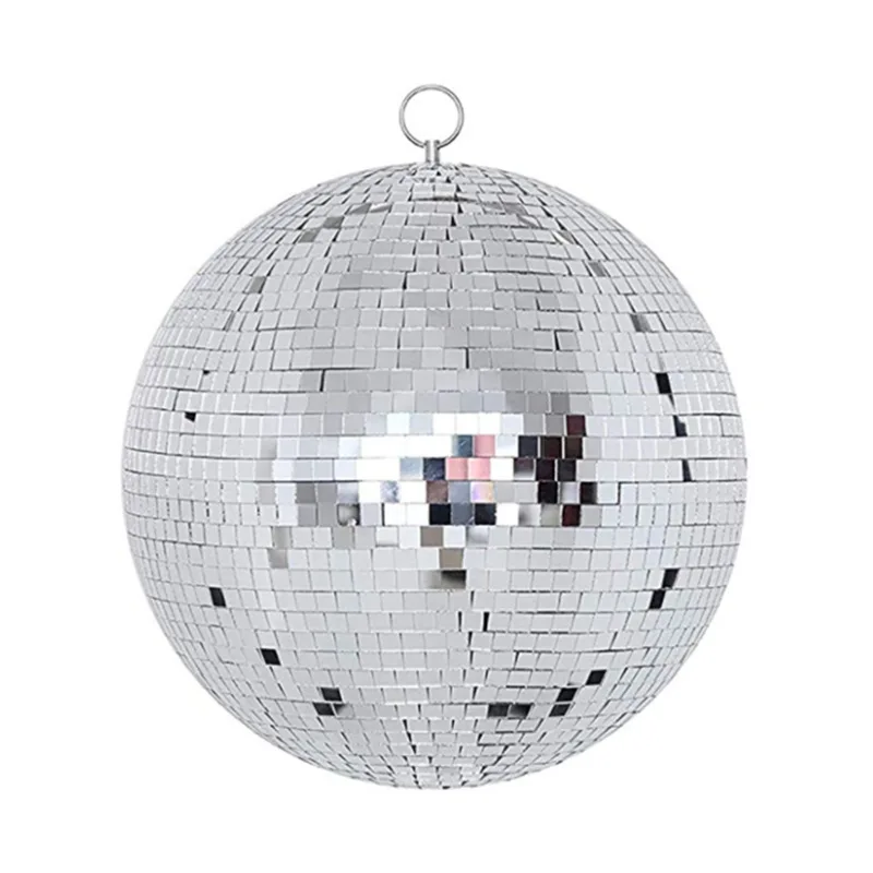 

Factory wholesale Disco Mirror Ball for Christmas Tree Ornaments Supplies Decor Crafts Gifts 50CM