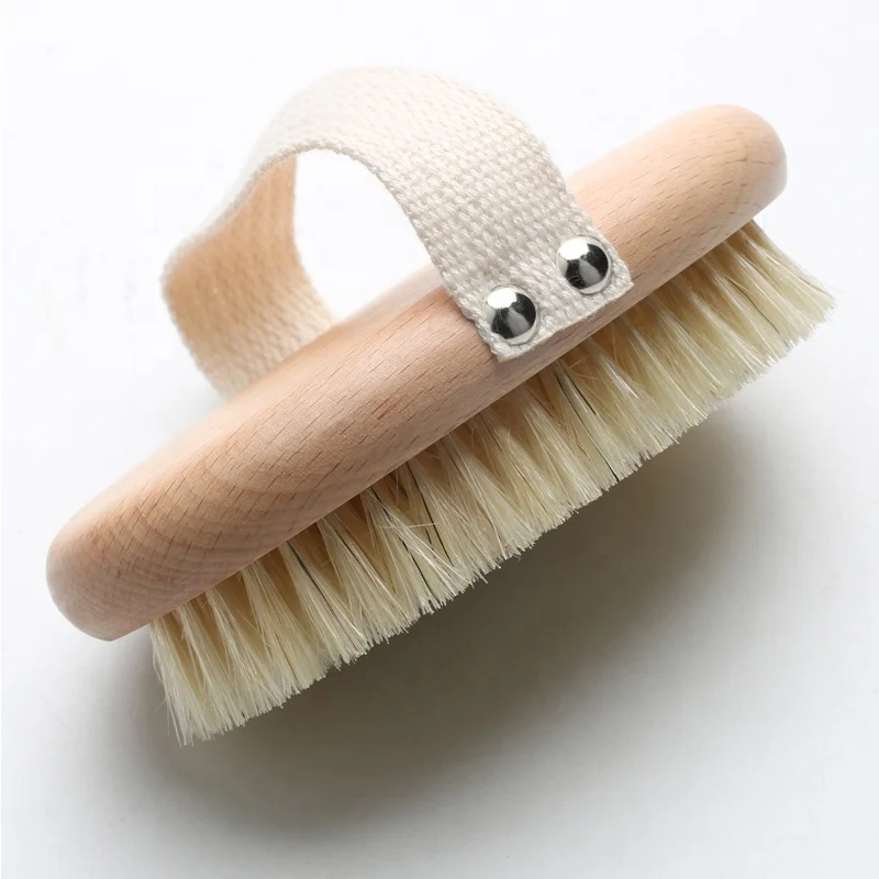 

new design private label cactus bristles body brush