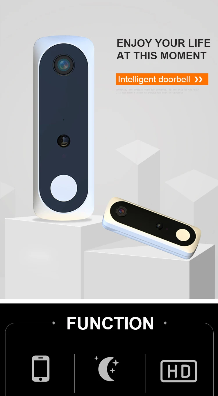 Private Tooling 14 days Cloud Storage 1080P Wifi Video Doorbell Camera with Face Recognition Function