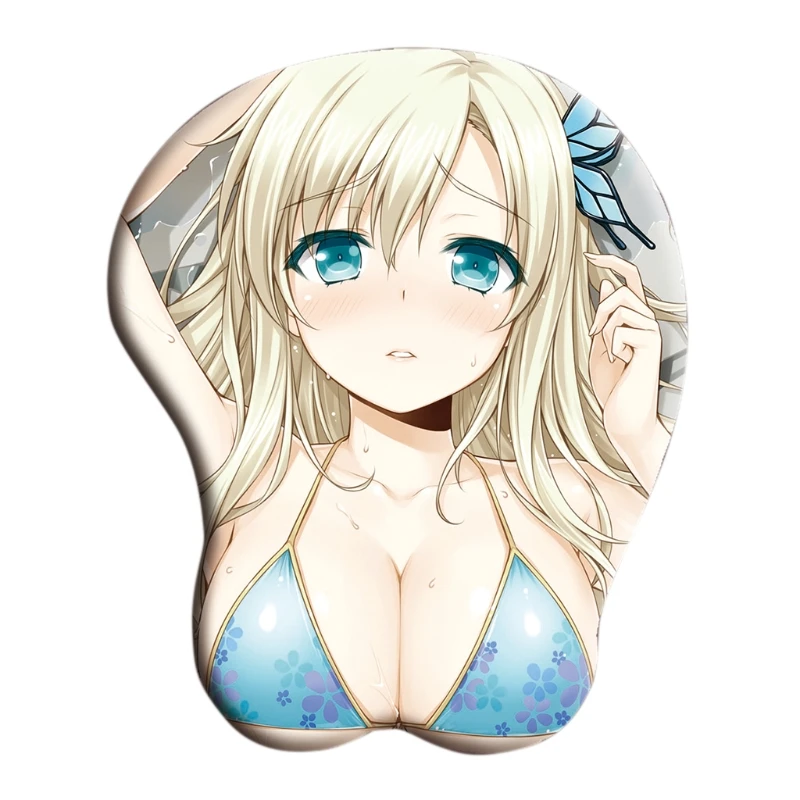 

Design Custom 3D Sexy Girl Big Breast or Boy Style Mouse Pad Wrist Rest non-Slip Mouse Pad, Support custom design