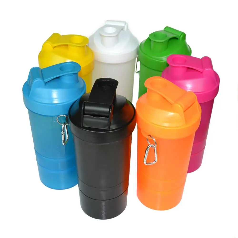 

Madou 400ml BPA Free Plastic Powder Sport Shaker Bottle Shakers With Storage, Pms available