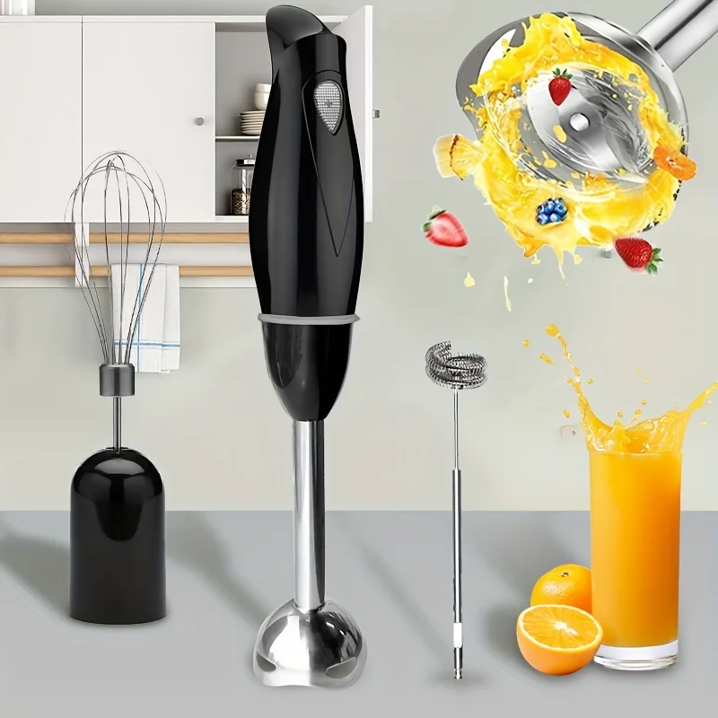 PANCERKA 3 1 Electric 600W Home Use Handheld Blender Fast Easy Clean 6 Blades Hand Mixer Kitchen ABS Kitchen Fast Easy Clean