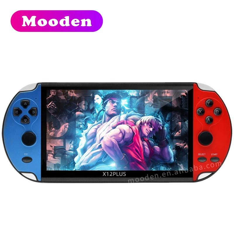 

M2 X12 Plus 7 Inch 128 Bits Handheld Games Player Retro Video Game Console For Psp Games