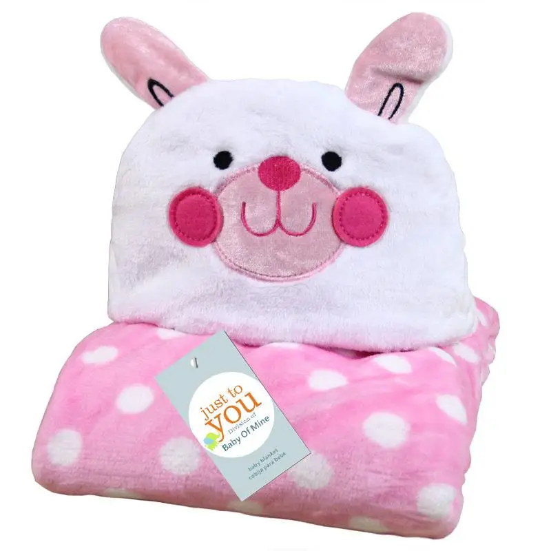 

High Quality Soft Unisex Hooded Blanket Baby Blanket Warm Blanket, As pictures