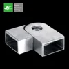 90 degree stainless steel elbow square connector for swimming pool and house staircase handrail railing